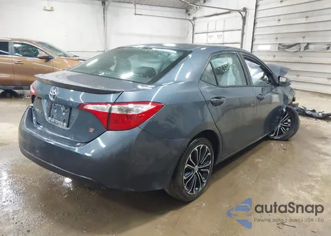 2015 Toyota Corolla S Plus z USA, uszkodzony, nr VIN 2T1BURHEXFC269879